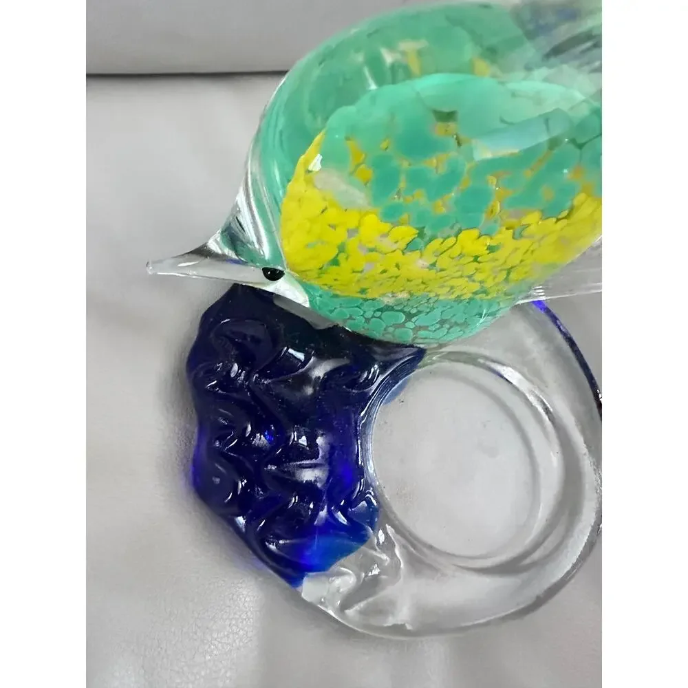 Blown Glass Tropical Fish Votive Candle Holder
